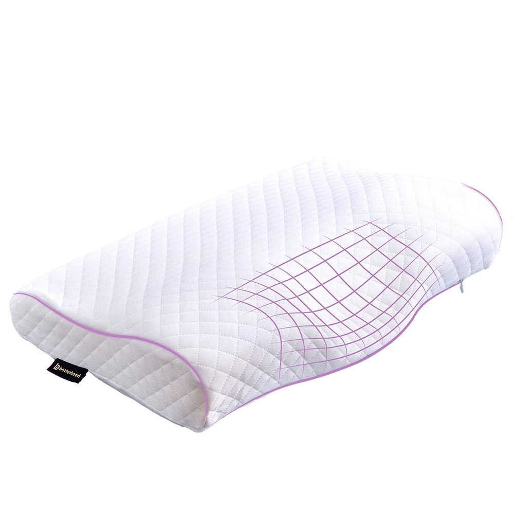 Betterhood Contour Cervical Pillow, Medium White-image-8