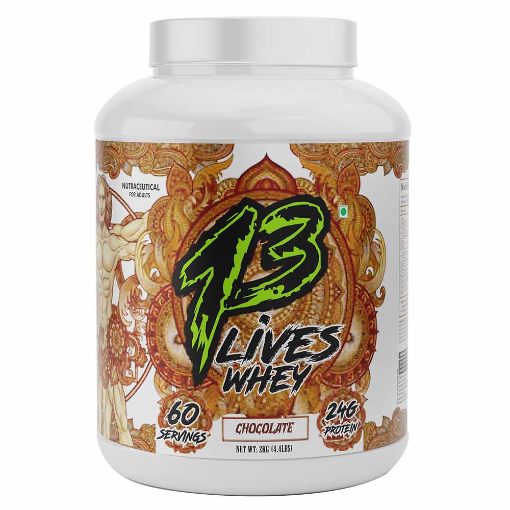 1 - 13 Lives Whey Protein,  4.4 lb  Chocolate 