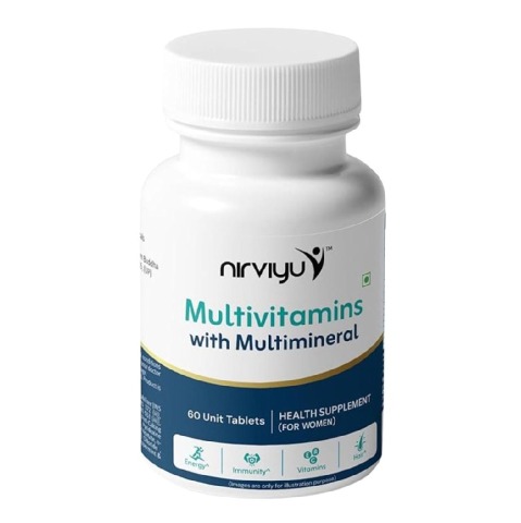 1 - Nirviyu Multivitamins with Multimineral for Women,  60 tablet(s)  Unflavoured 