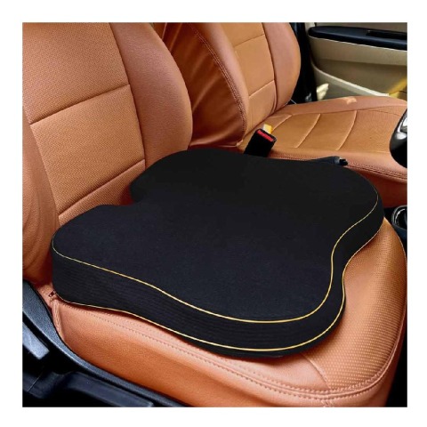 1 - betterhood Car Seat Cushion, Black for Lumbar Support