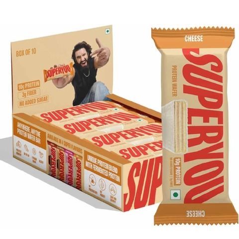 1 - Superyou Protein Wafer Bar,  10 bar(s)  Cheese 