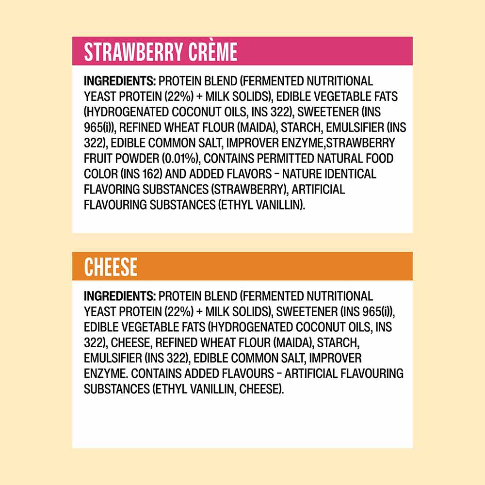 2 - Superyou Protein Wafer Bars Combo,  10 bar(s)  Strawberry Creme & Cheese 