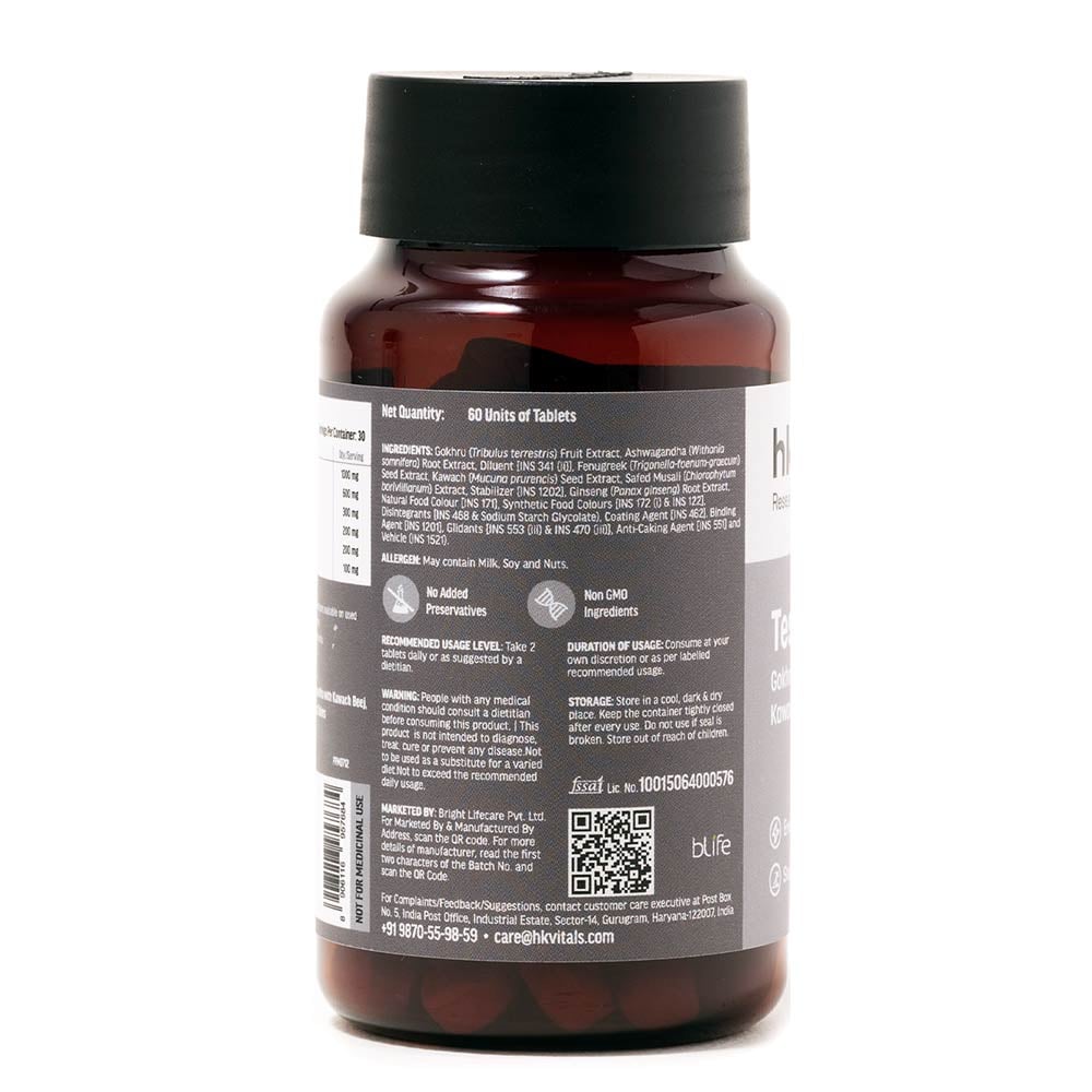 1 - HK Vitals Testo Bold with Ashwagandha & Ginseng,  60 tablet(s)