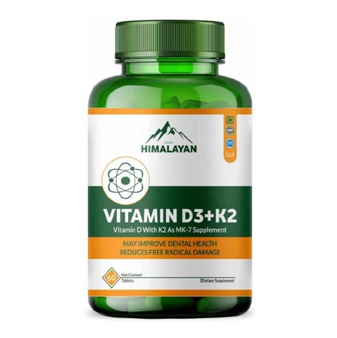 1 - Divya Himalayan Vitamin D3 K2 MK7,  60 tablet(s)  Unflavoured 