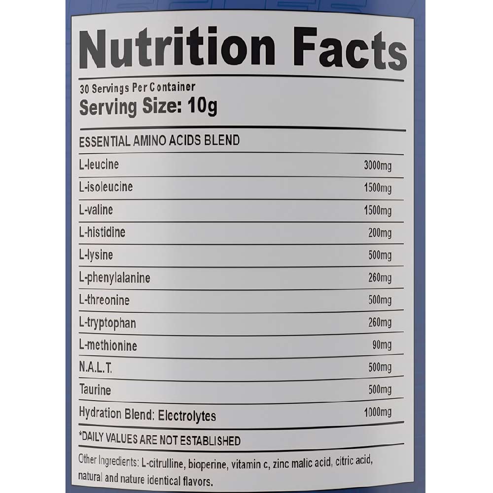4 - Americanz Muscles EAA + Nootropics 8:1:1,  Cola  0.66 lb  30 Servings 