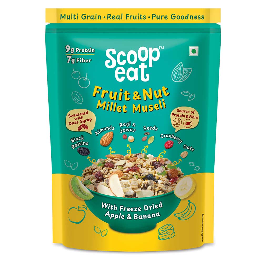 1 - Scoopeat Millet Muesli,  750 g  High Protein 