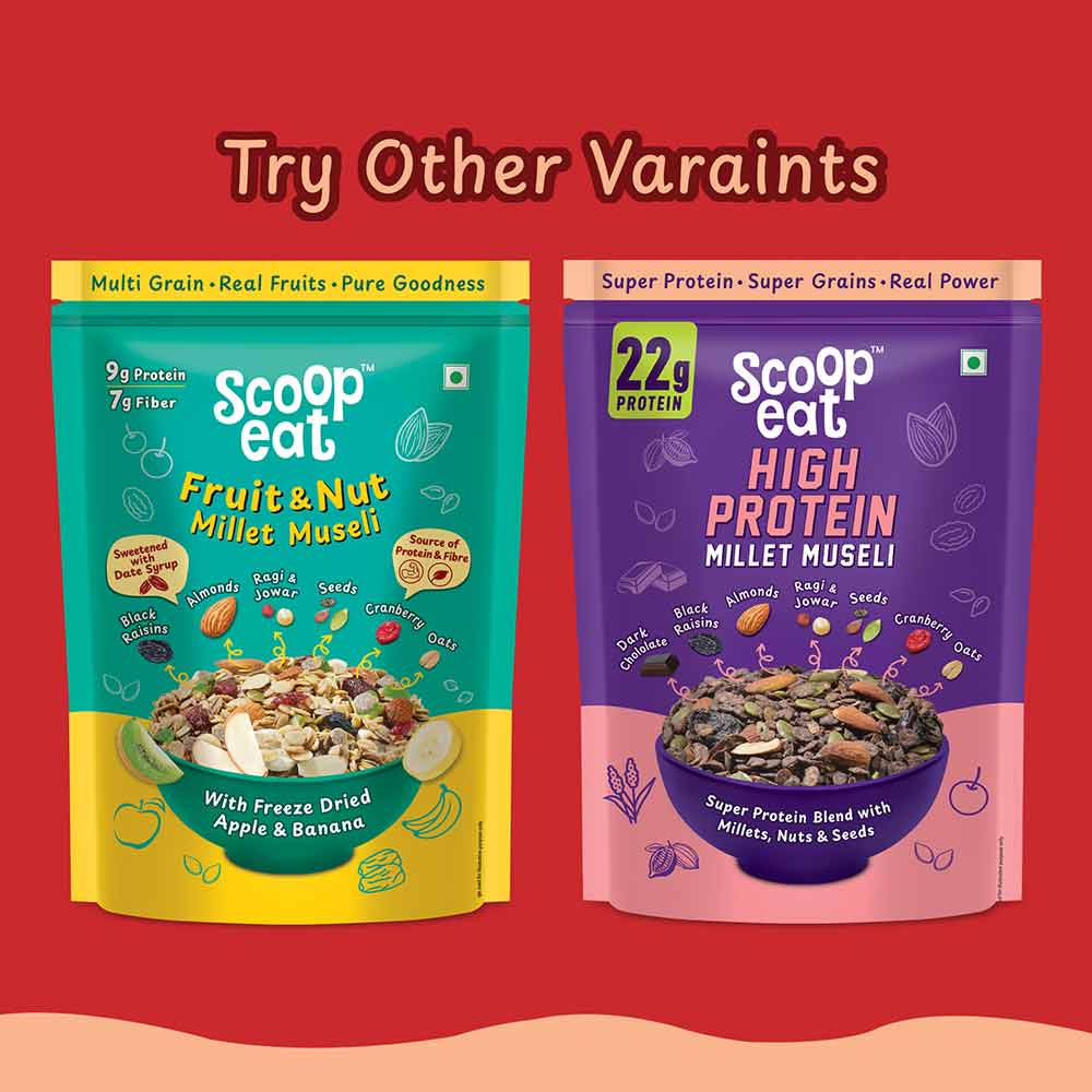 8 - Scoopeat Millet Muesli,  250 g  Multigrain 