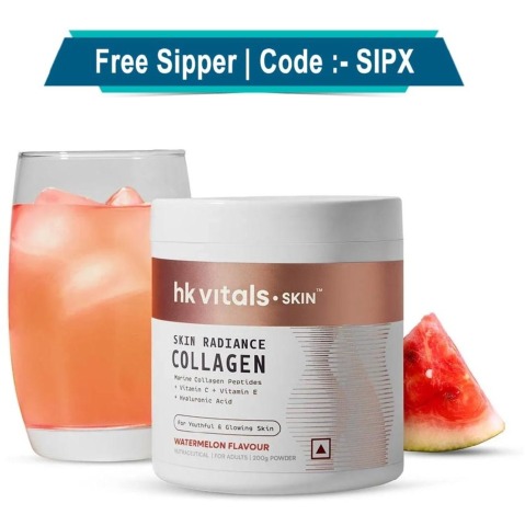 HealthKart HK Vitals Skin Radiance Collagen, 200 g Watermelon