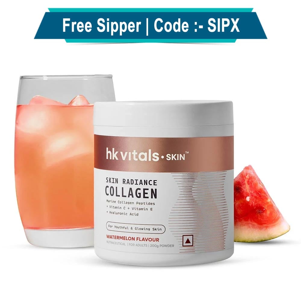 HealthKart HK Vitals Skin Radiance Collagen,  200 g  Watermelon 