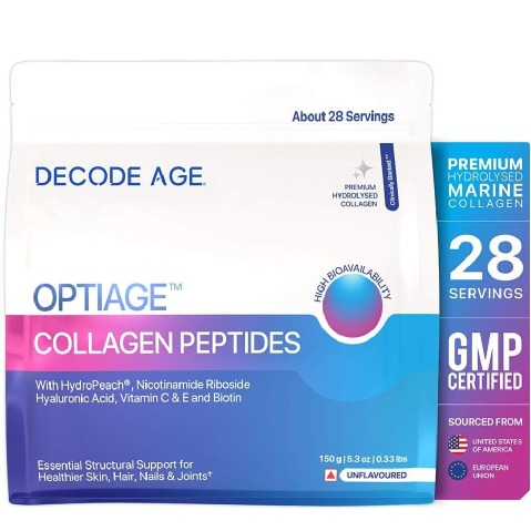 1 - Decode Age OptiAge Collagen Peptide,  150 g  Unflavoured 