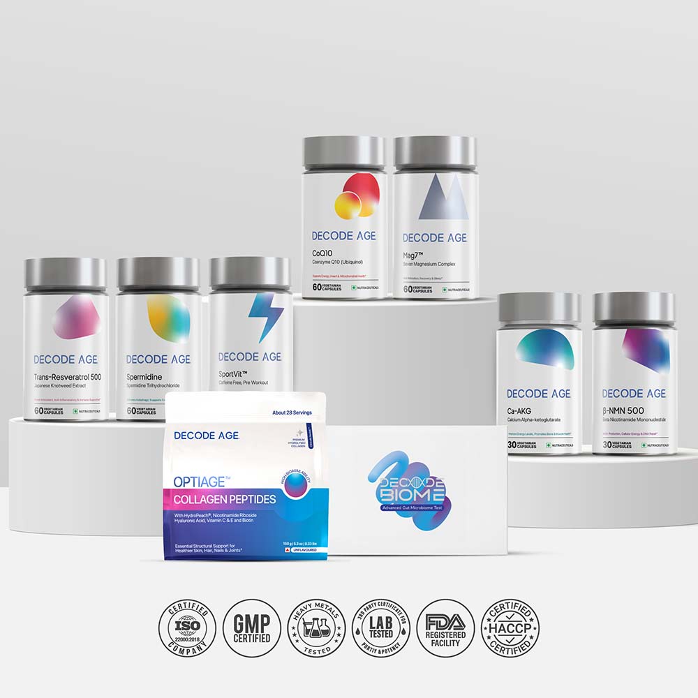 4 - Decode Age OptiAge Collagen Peptide,  75 g  Unflavoured 