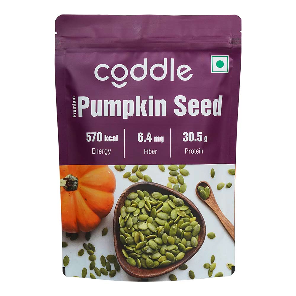 1 - Coddle Premium Pumpkin Seeds,  Unflavoured  500 g 