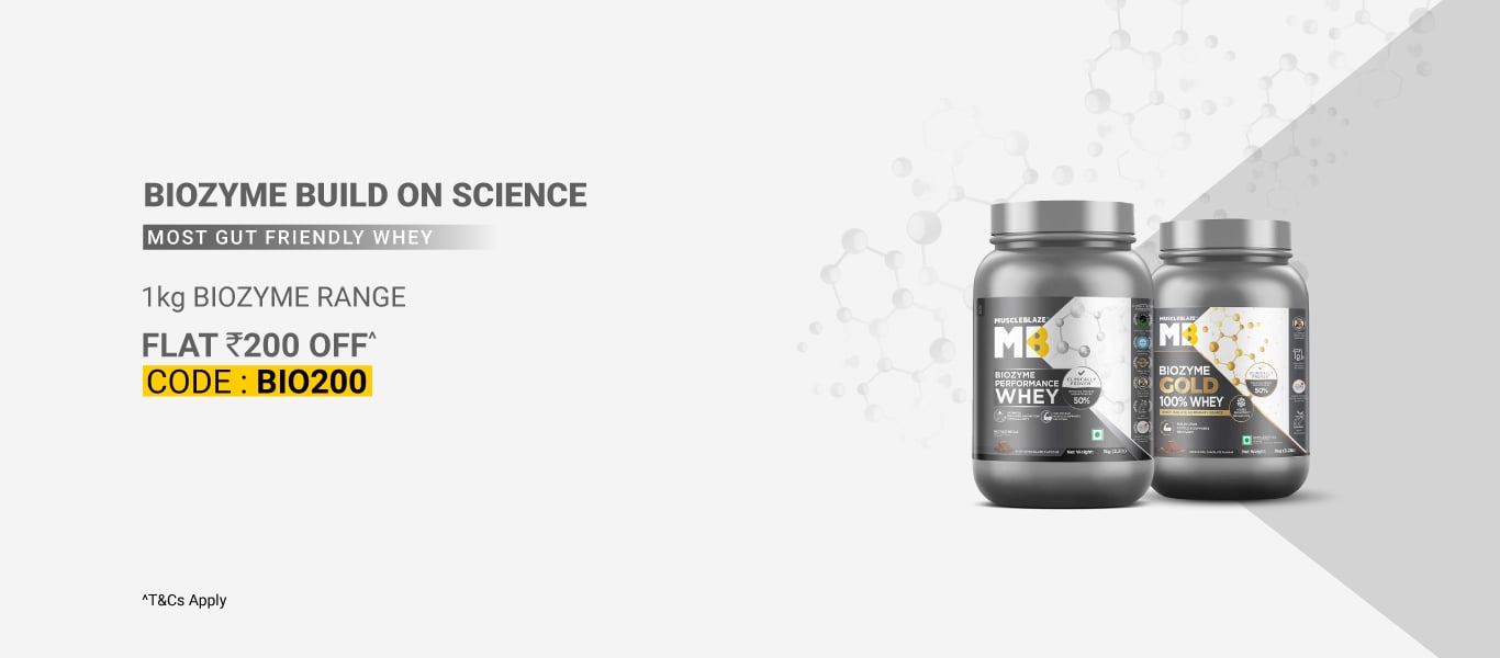 1kg Biozyme Range - Flat Rs. 200 Off
