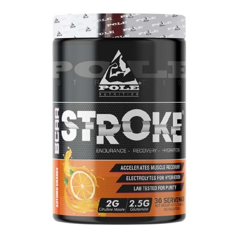 1 - Pole Nutrition BCAA Stroke,  0.93 lb  30 Servings  Autumn Orange 