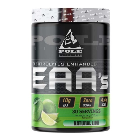1 - Pole Nutrition EAA,  Natural Lime  0.86 lb  30 Servings 