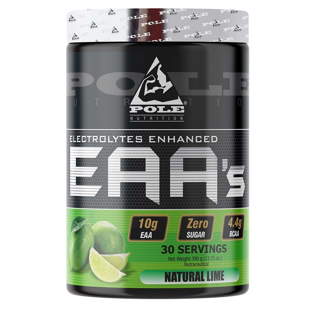 1 - Pole Nutrition EAA,  Natural Lime  0.86 lb  30 Servings 