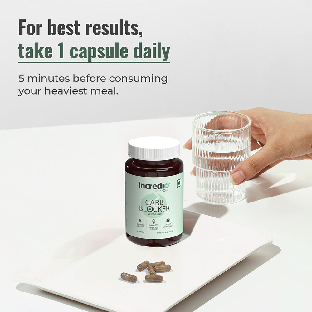 Incredio Carb Blocker, 30 capsules
