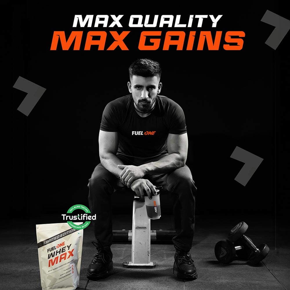 8 - Fuel One Whey Max,  2.2 lb  Rich Chocolate 