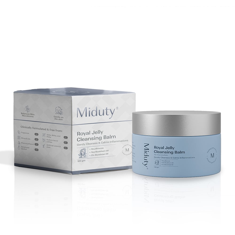 7 - Miduty Royal Jelly Cleansing Balm,  100 g  for All Skin Types 