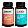 Assorted Multivitamin - Fish Oil (30N tabs+ 30N Softgel caps), 2 Piece(s)/Pack