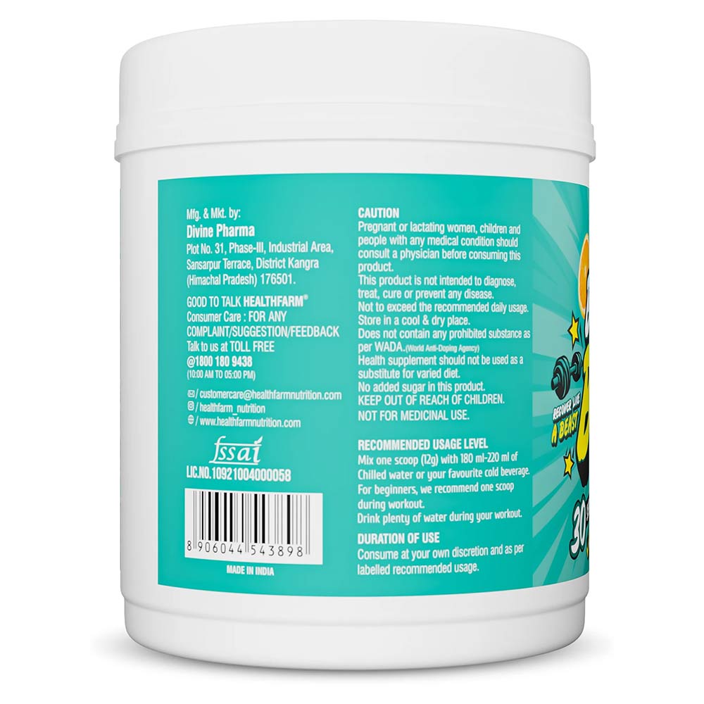 2 - Healthfarm Beyond BCAA,  0.79 lb  30 Servings  Knockout Fruit 