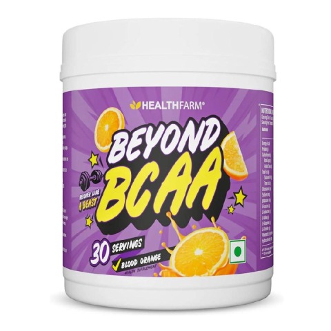 1 - Healthfarm Beyond BCAA,  0.79 lb  30 Servings  Blood Orange 