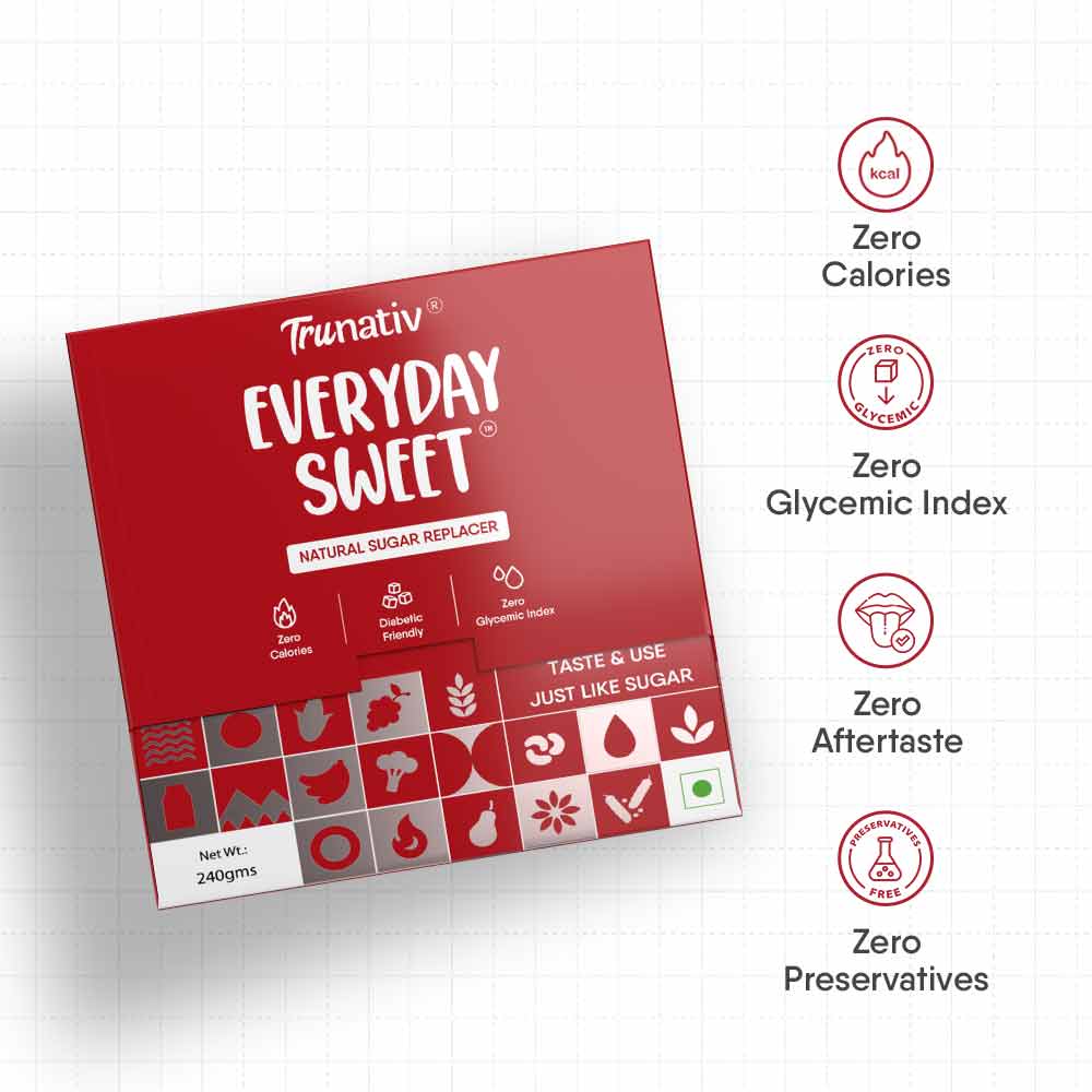 6 - TruNativ Everyday Sweet (Pack of 2),  60 sachets/pack 