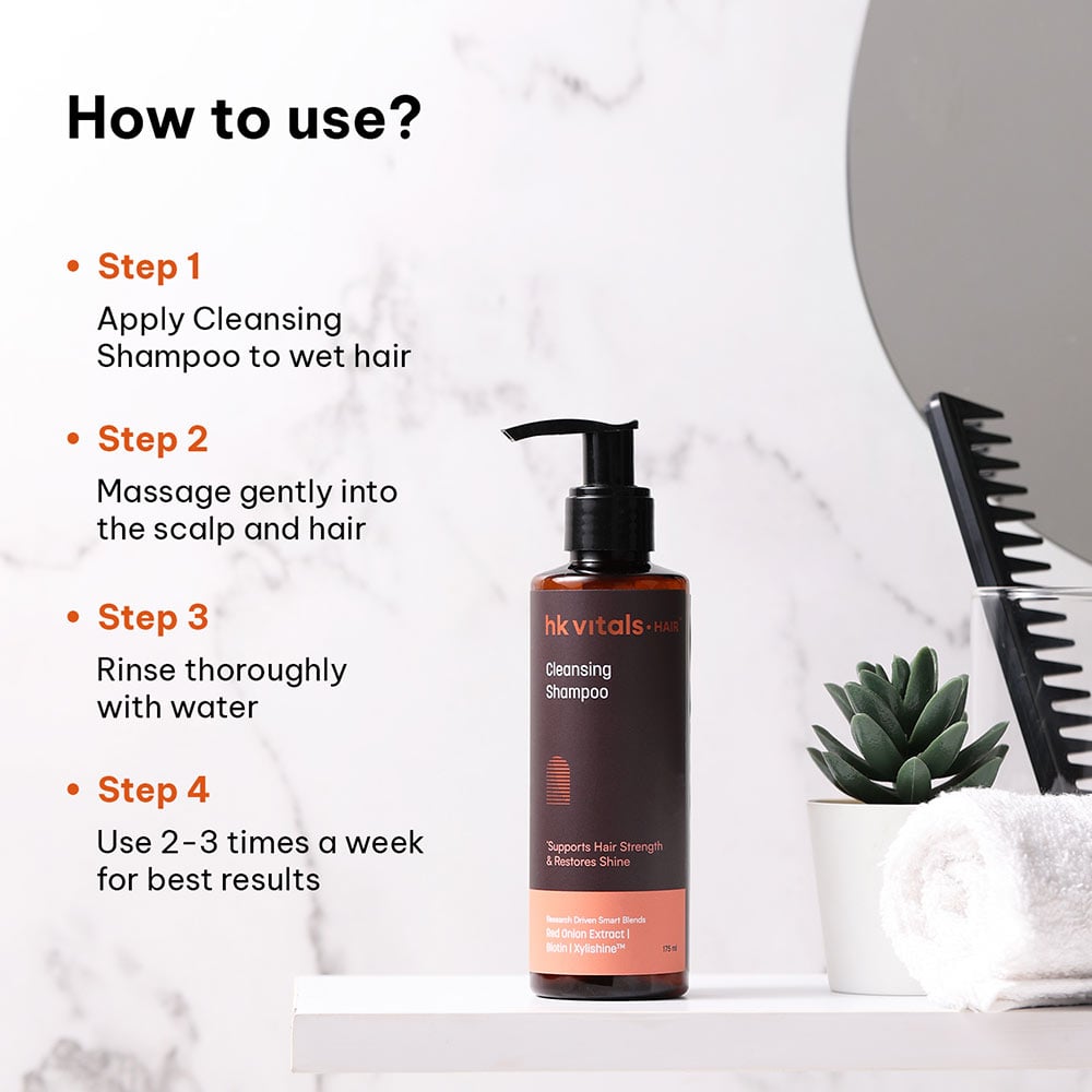 5 - HK Vitals Biotin Shampoo, 175 ml All Hair Type