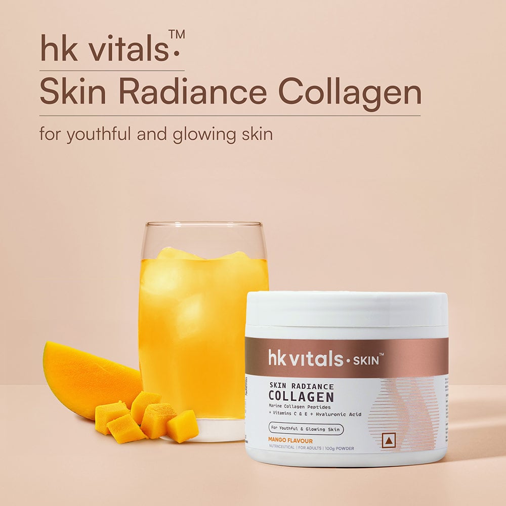 2 - HK Vitals Skin Radiance Collagen,  Marine Collagen  100 g  Mango