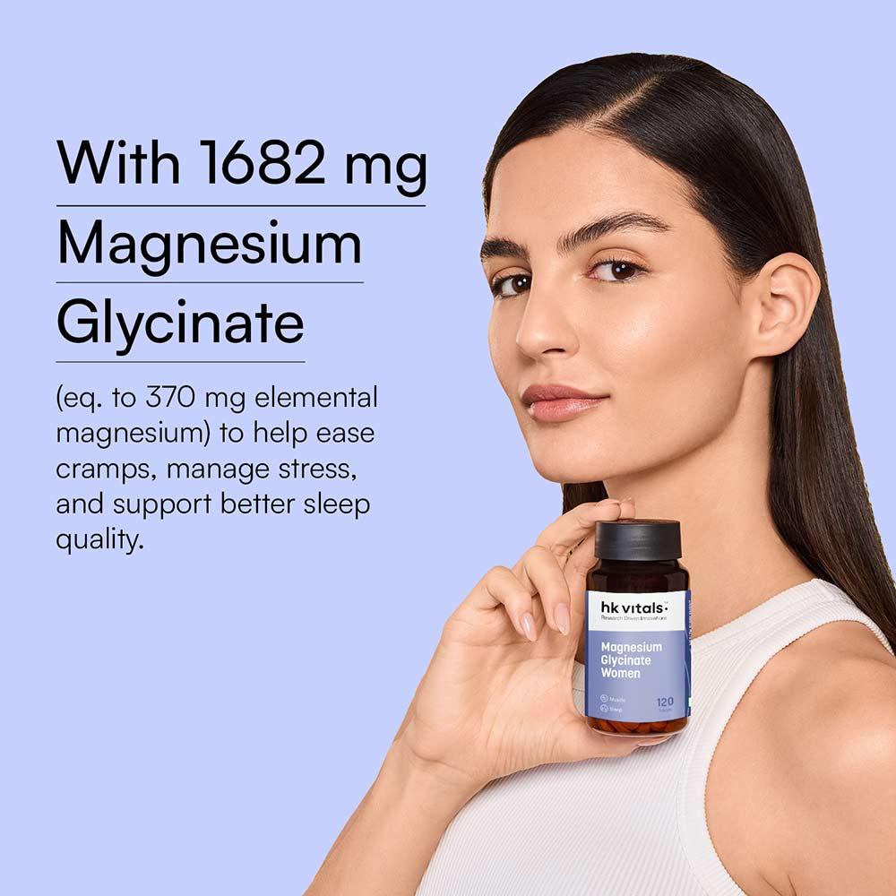 4 - HK Vitals Magnesium Glycinate, Women 120 tablet(s)