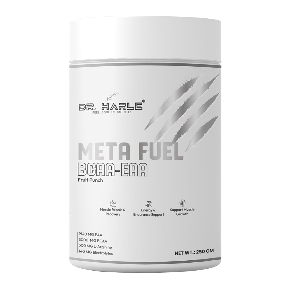 1 - DR. HARLE Meta Fuel BCAA-EAA,  0.55 lb  83 Servings  Fruit Punch 
