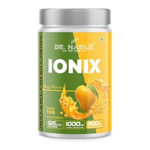 1 - DR. HARLE Ionix Isotonic Energy Drink,  2.2 lb  Mango 