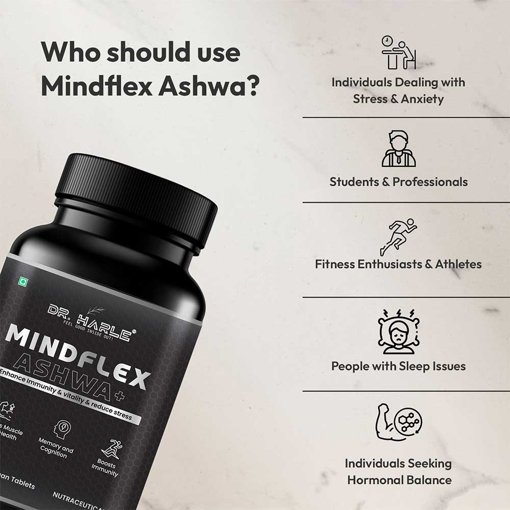 7 - DR. HARLE MindFlex Ashwa +,  60 tablet(s) 