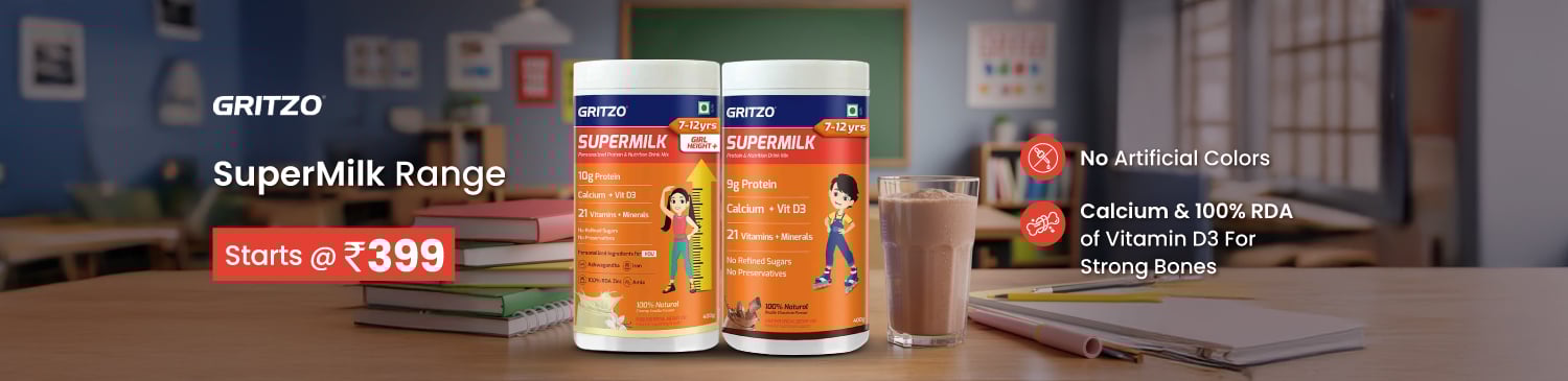 Gritzo SuperMilk Range | Starting @ 399