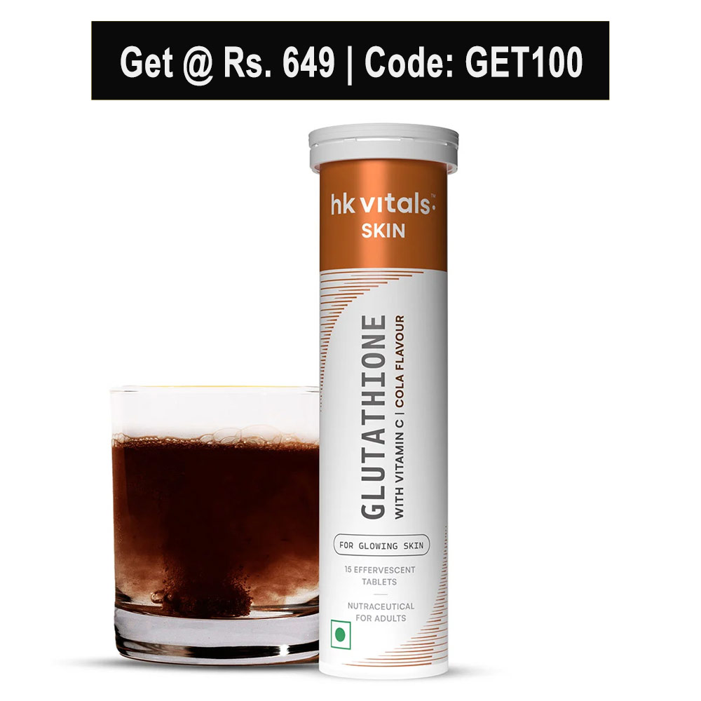 HK Vitals Glutathione Effervescent with Vitamin C, Cola 15 tablet(s)