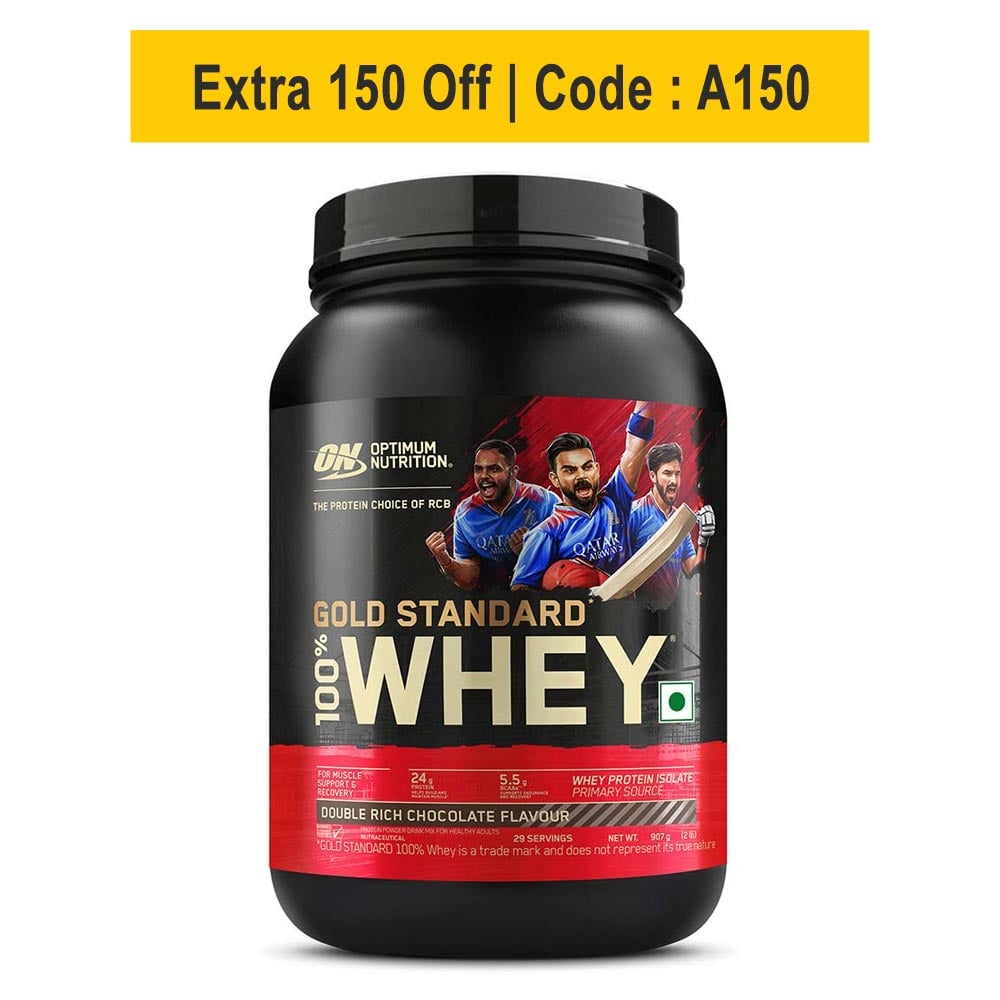 ON (Optimum Nutrition) Gold Standard 100% Whey Protein,  2 lb  Double Rich Chocolate 