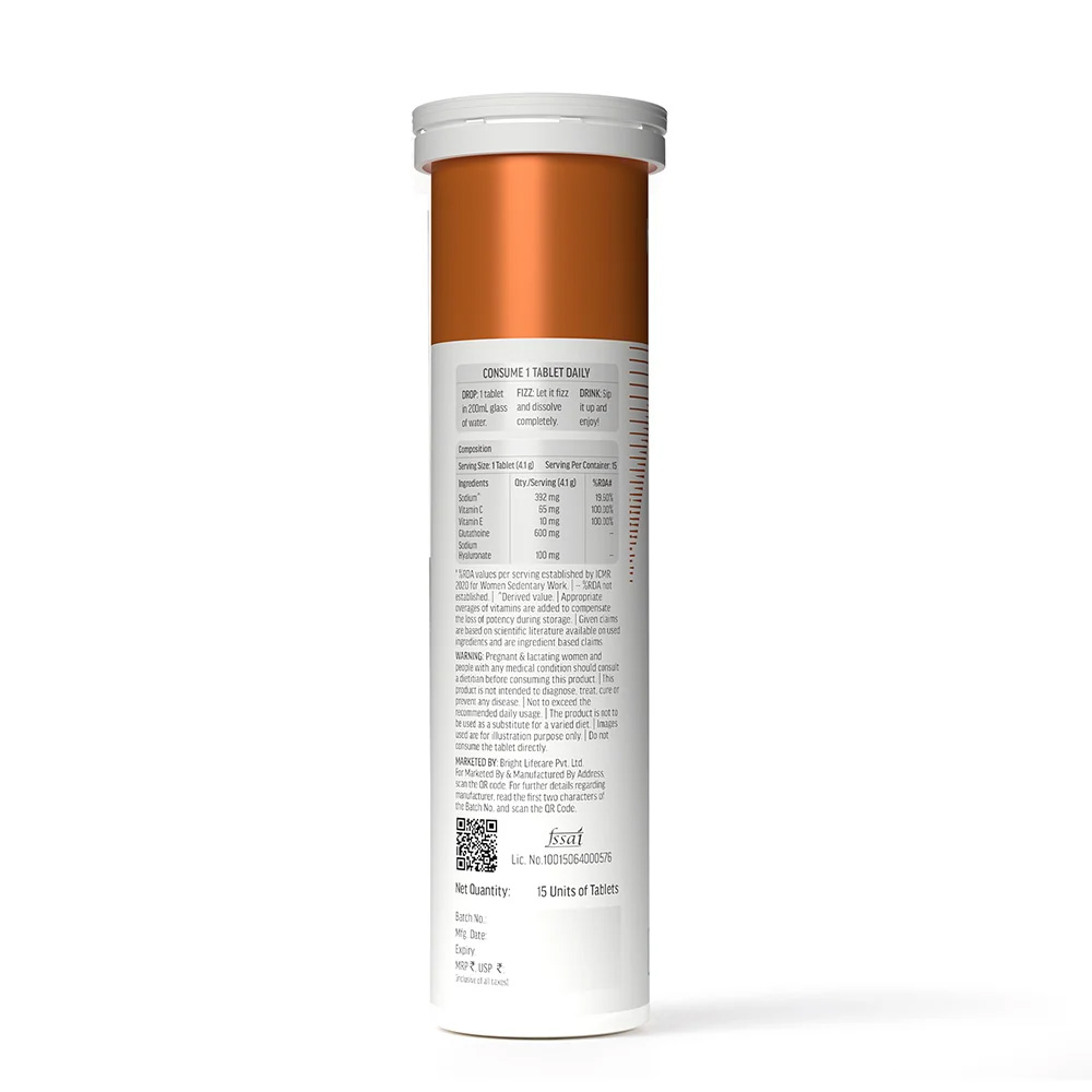 2 - HK Vitals Glutathione Effervescent with Vitamin C,  Cola  30 tablet(s) 