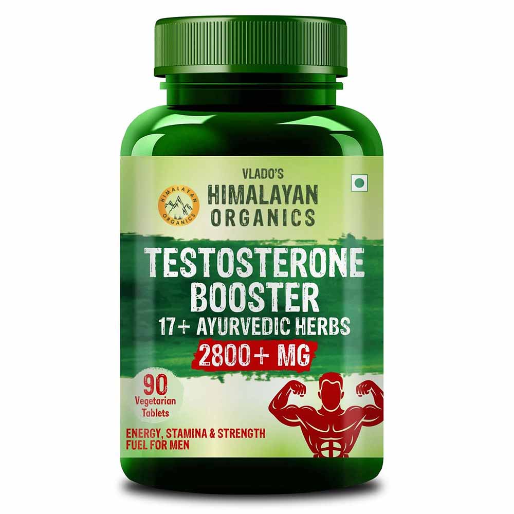 1 - Vlado's Himalayan Organics Testosterone Booster 2800mg,  90 tablet(s)  Unflavoured 