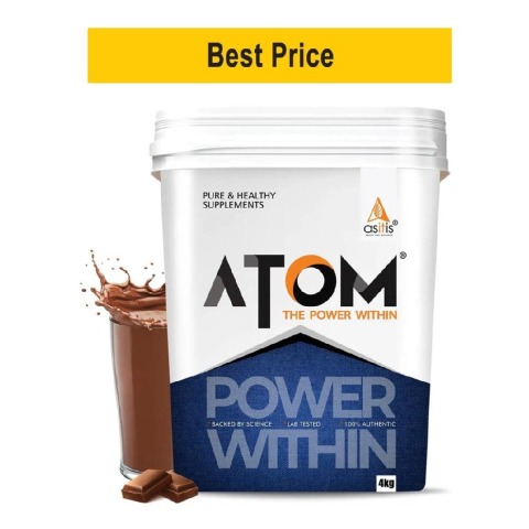 AS-IT-IS Nutrition ATOM Weight Gainer,  8.8 lb  Double Rich Chocolate 