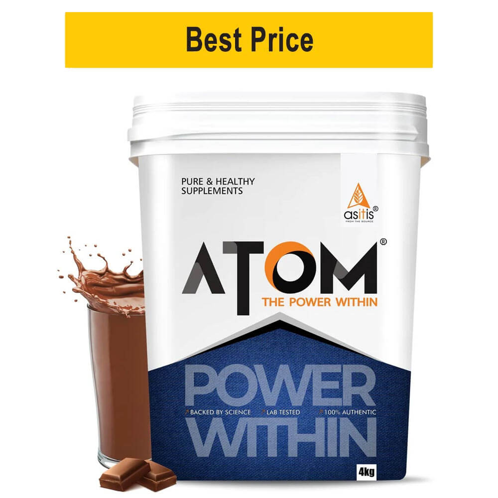 AS-IT-IS Nutrition ATOM Weight Gainer,  8.8 lb  Double Rich Chocolate 