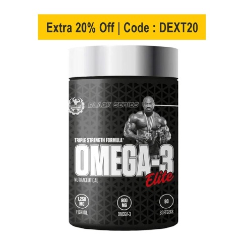 Dexter Jackson Black Series Omega-3 Tripple Strength,  90 softgels 