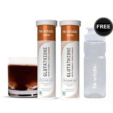 HealthKart HK Vitals Glutathione Effervescent,  Cola  30 tablet(s) 