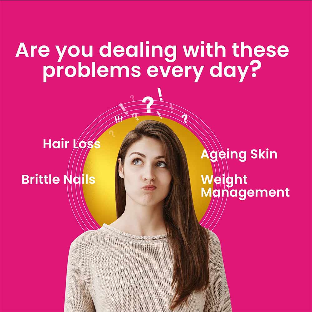 3 - Dr. Morepen Biotin+ Advanced 60 Tablets & Marine Skin Collagen Combo,  250 g  Pineapple 