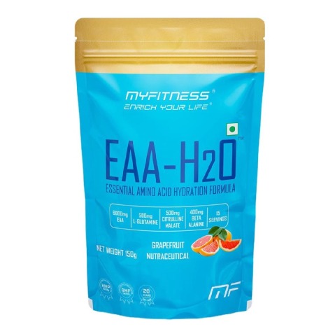 1 - Myfitness EAA-H2O,  Grapefruit  0.33 lb  15 Servings 
