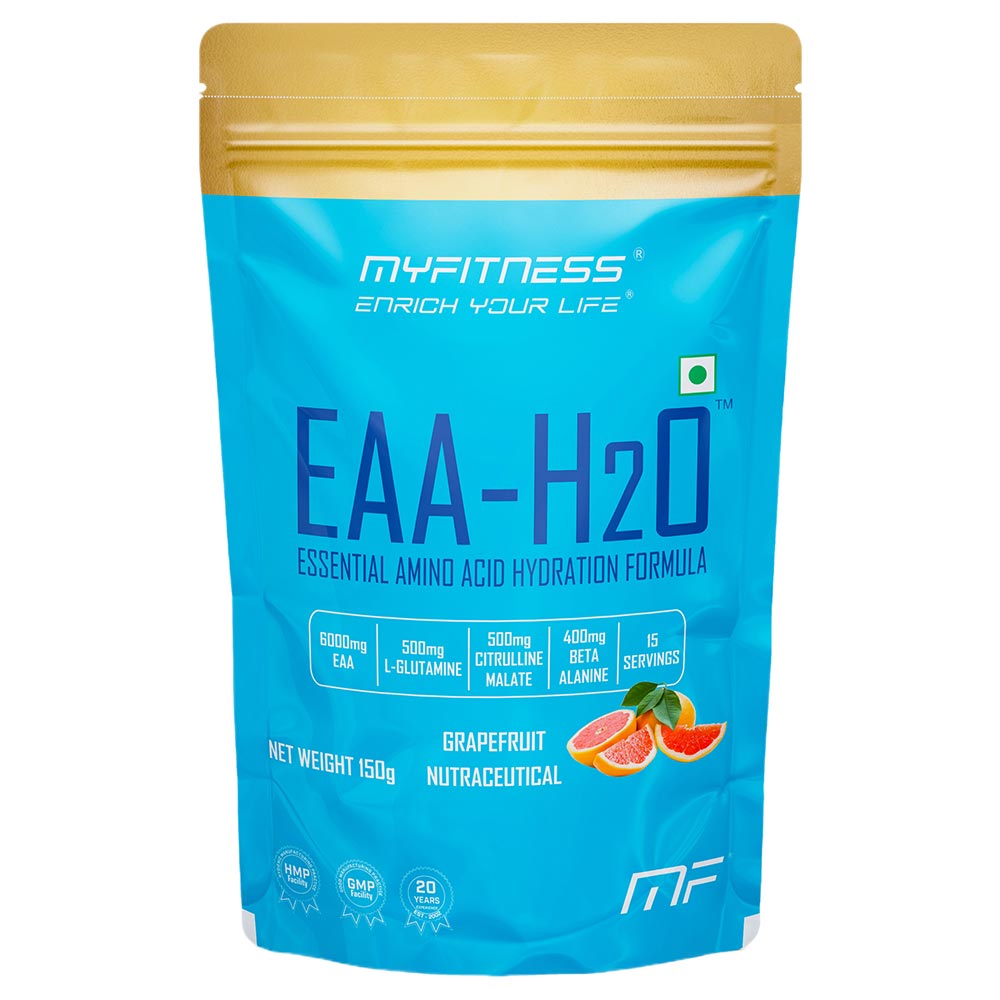 1 - Myfitness EAA-H2O,  Grapefruit  0.33 lb  15 Servings 