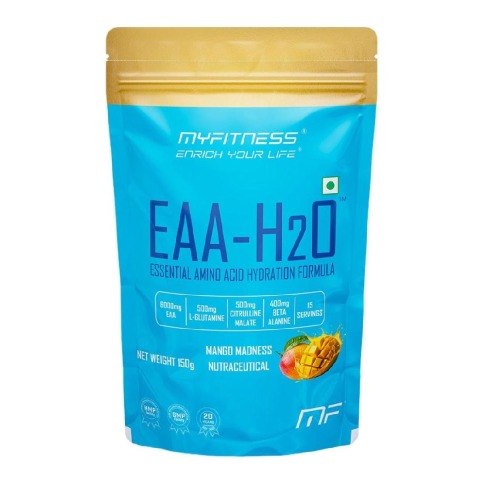 1 - Myfitness EAA-H2O,  Mango Madness  0.33 lb  15 Servings 