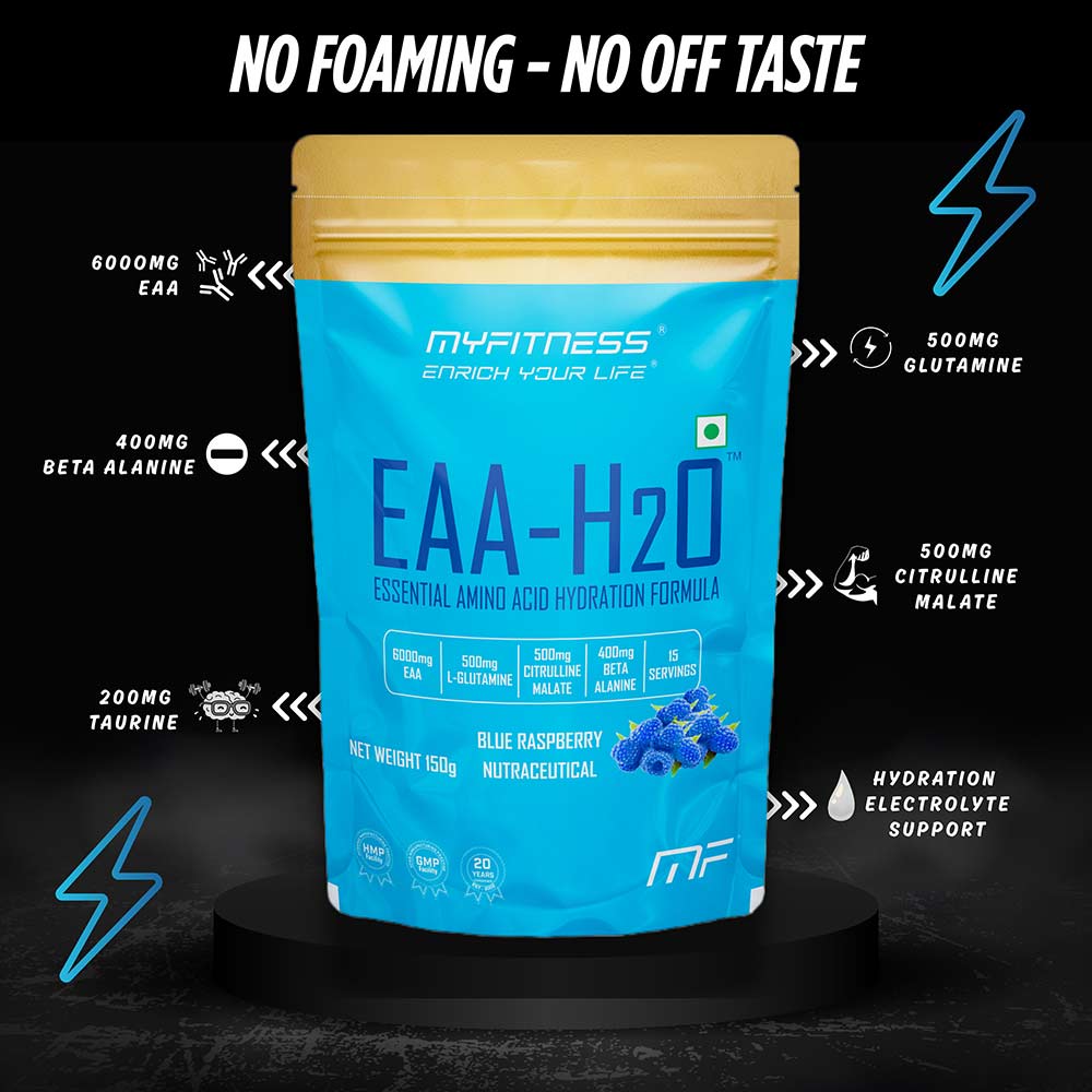 2 - Myfitness EAA-H2O,  Orange  0.33 lb  15 Servings 
