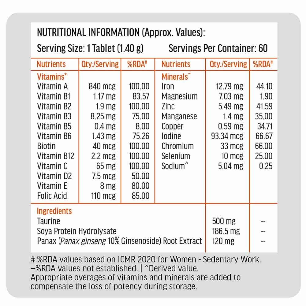 HK Vitals Ashwagandha & Multivitamin & Fish Oil 60 Caps & Sipper Combo