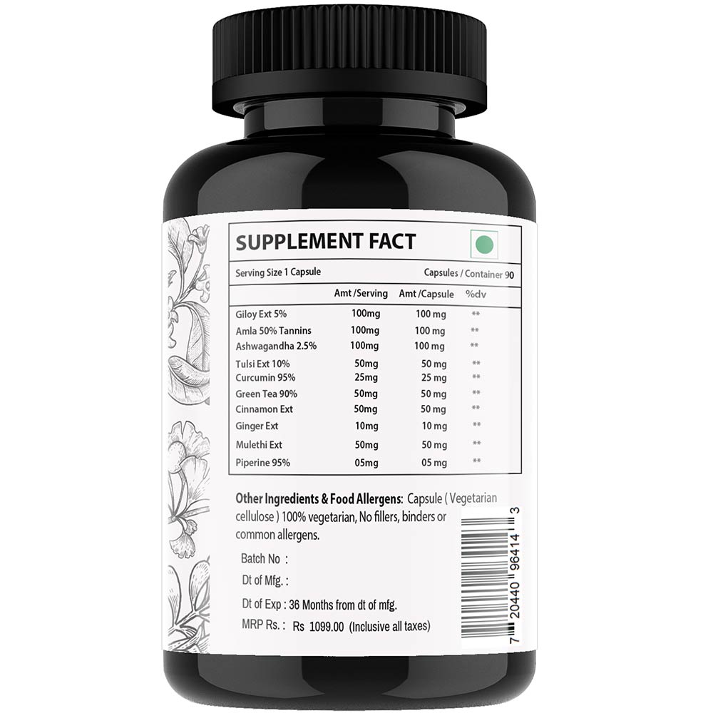5 - Vitaminhaat Immuno Shakti immunity Booster,  90 capsules 