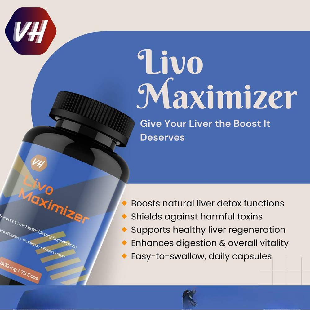 5 - Vitaminhaat Liver Maximizer,  75 capsules 